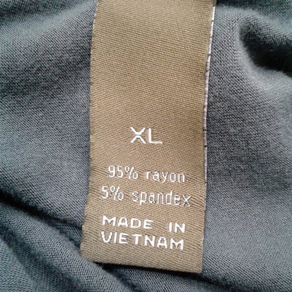 Hillard & Hanson top with sheer detailed short sleeves Size: XL - Picture 14 of 16